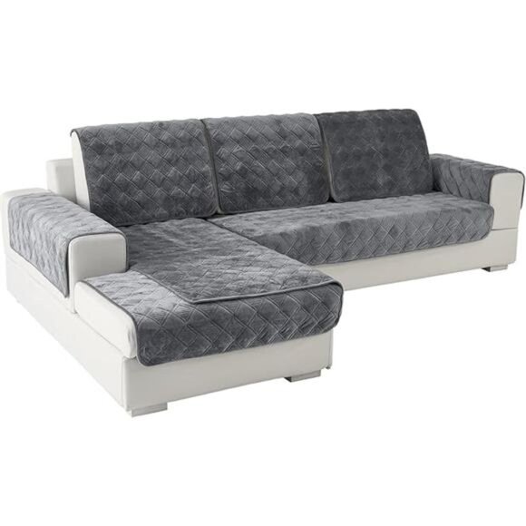 Deep Dream Couch Cover, Sectional Couch Cover, 1 Piece Armrest Covers, Backrest - Picture 7 of 7